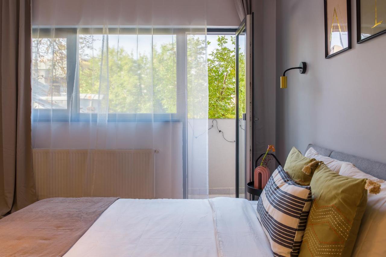 Sunny Studio - Top Location - Green View Balcony Bucarest Esterno foto